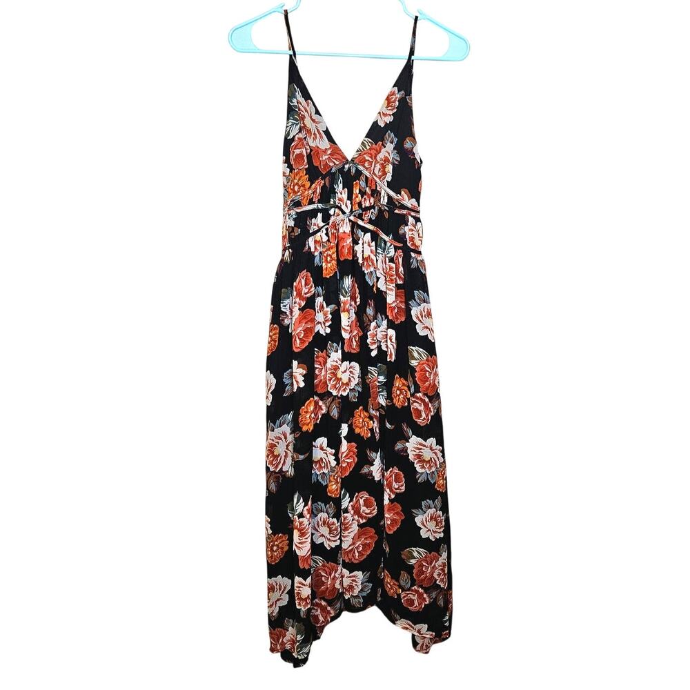 ASTR The Label Size Extra Small Long Dress Floral Beach Summer Halter Unique